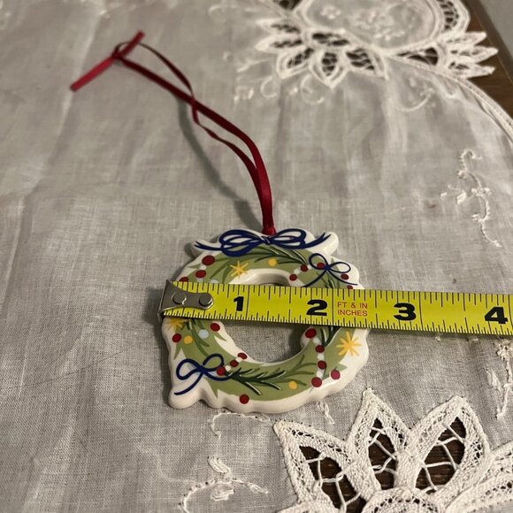 Vintage Longaberger Wreath Ornament - Picture 2 of 3